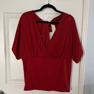 Banana Republic Deep Red Blouse